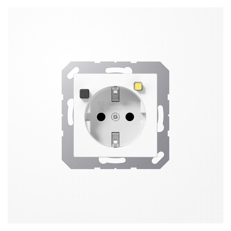 JUNG A5520.30WW FI-SCHUKO Steckdose (A5520.30WW)