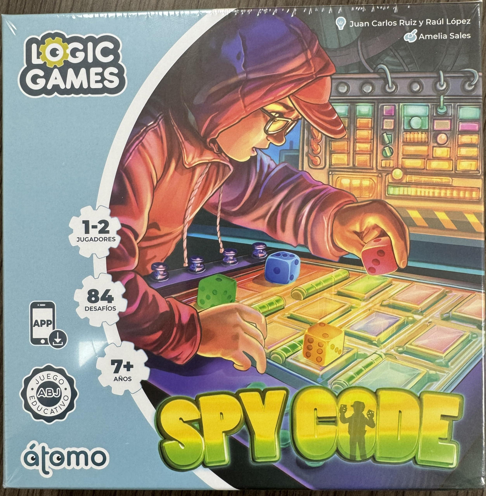Atomo Games Spy Code: Logisch spel voor 1 speler vanaf 7 jaar