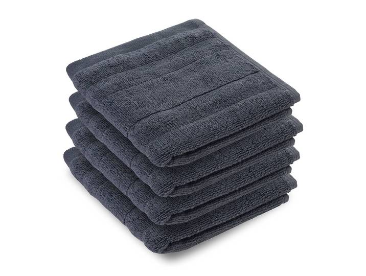 Lavette Mailand Bamboo - lot de 4 30 x 1 x 30cm Gris/Anthracite