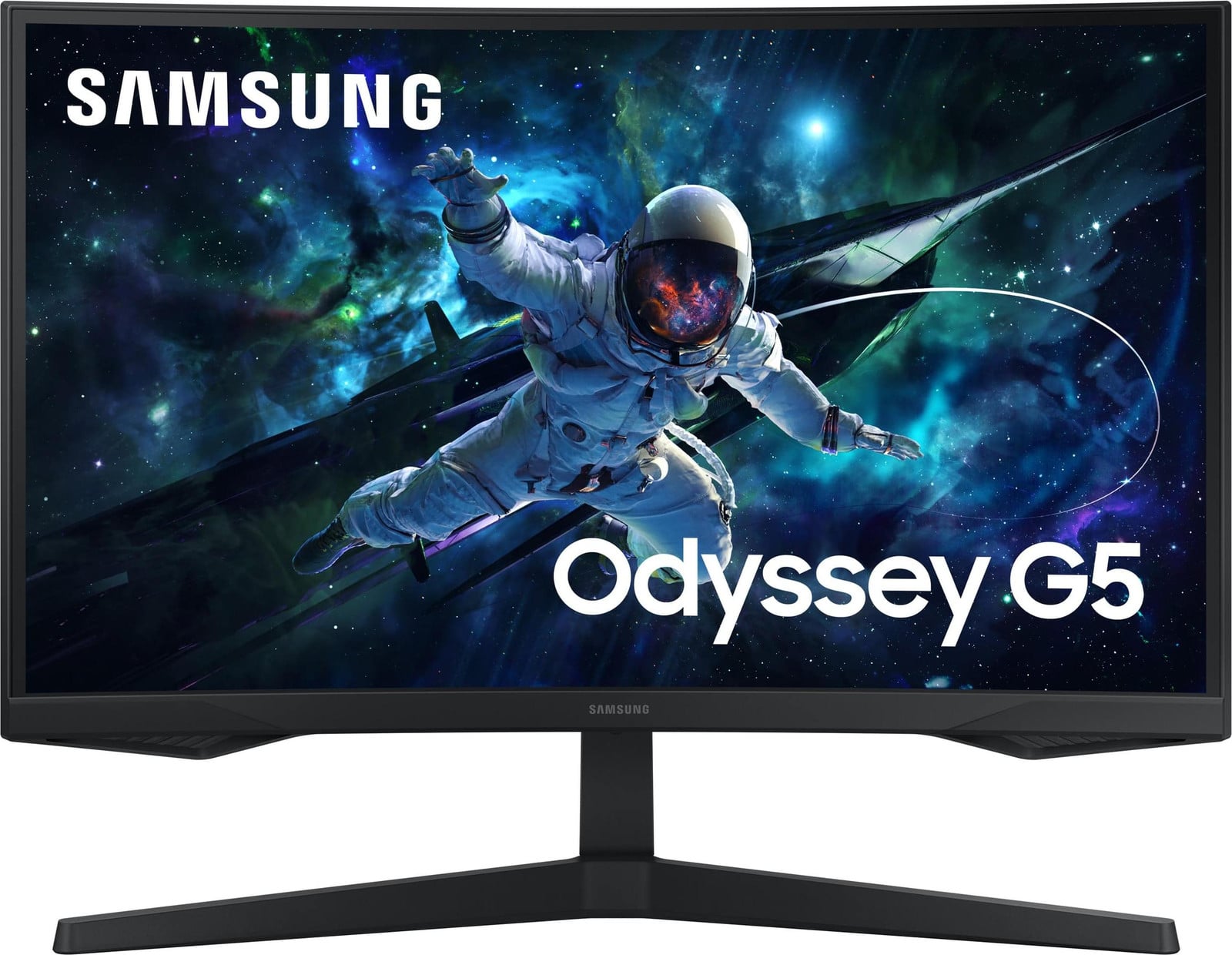 Samsung Odyssey G55C gebogen gamingmonitor, 27 inch, WQHD, 165Hz