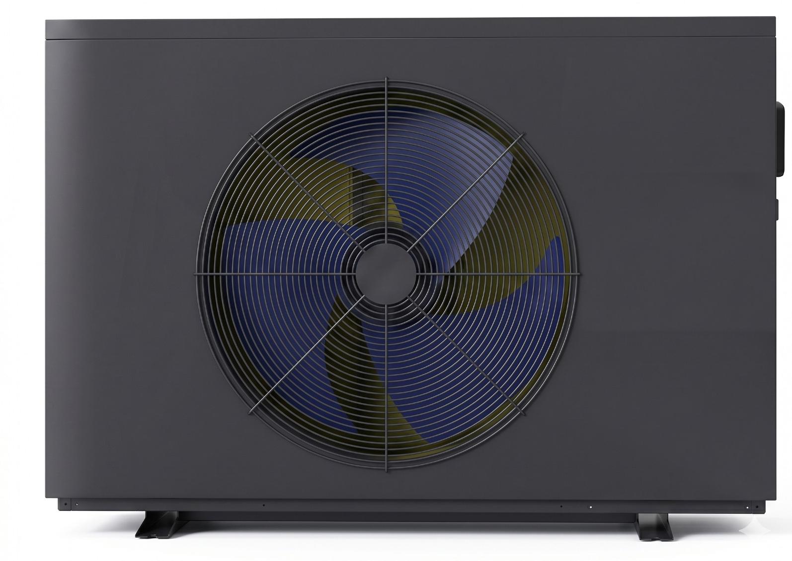 Heuts Pool-Wärmepumpe Full Inverter 7,5 kW Grau