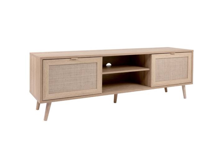 Mid.you Lowboard, Sonoma Eiche, Holzwerkstoff, 150x52x40 cm, Wohnzimmer, TV Möbel, Lowboards