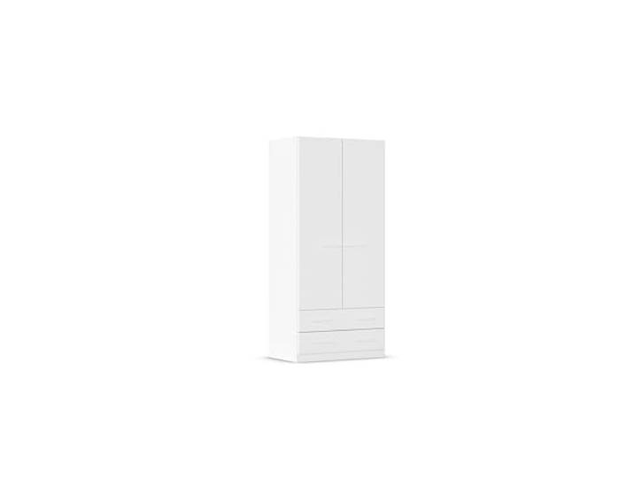 Rauch Möbel PRANDON, Kleiderschrank, Farbe Weiß, Breite 91 cm