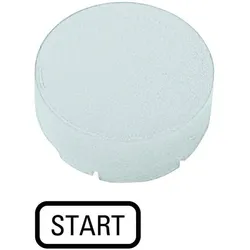 Eaton 218372 Tastenlinse, hoch weiß, START M22-XDLH-W-GB1  - 10 Stück