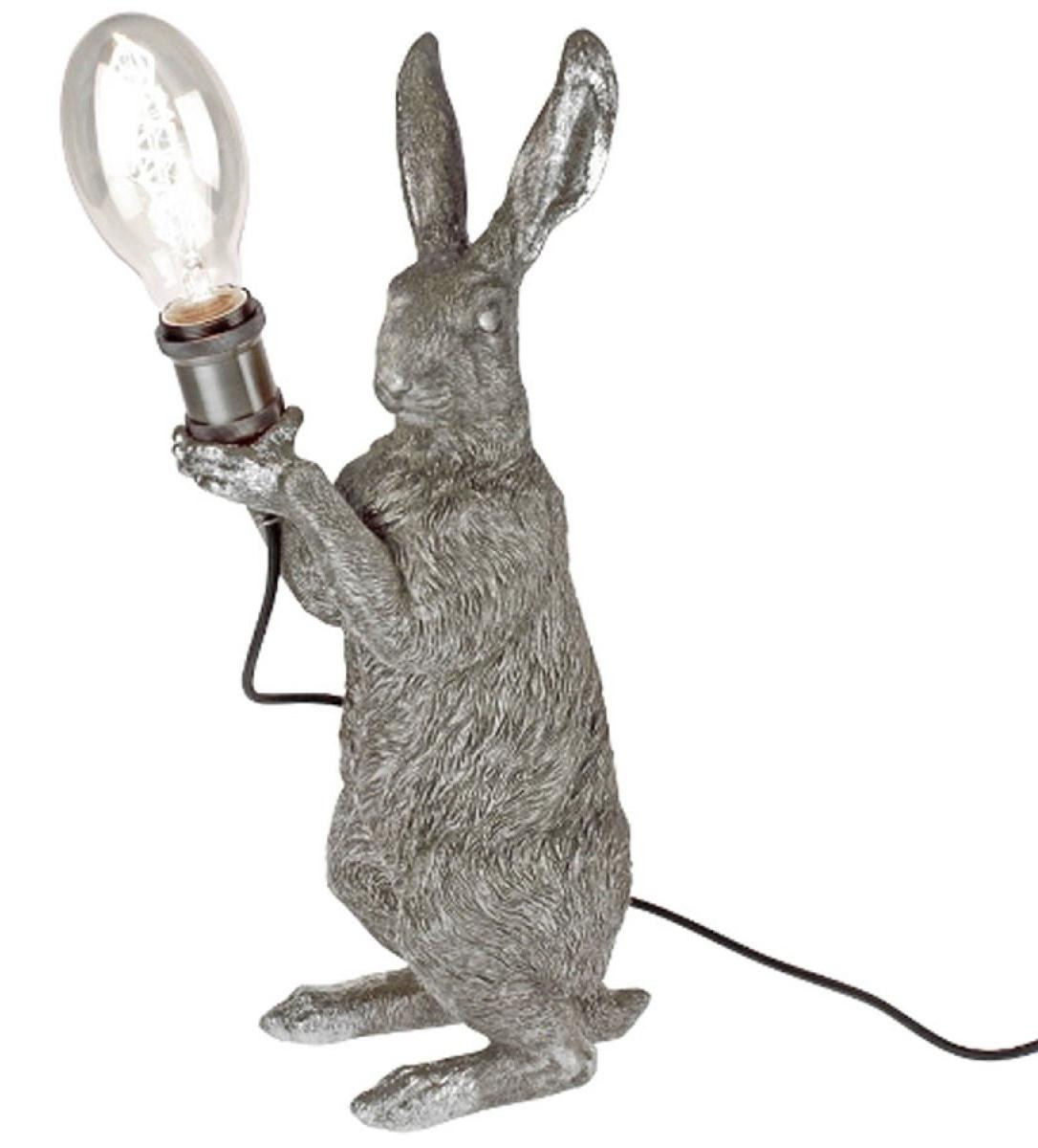 Werner Voß Bureaulamp Hase Designlamp Zilverkleurig