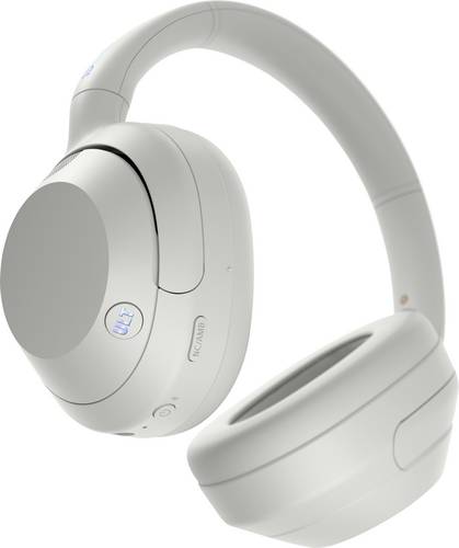 Sony WH-ULT900N Over Ear Headset Kabellos Stereo Weiß Noise Cancelling Headset, Klang-Personalisierung, Surround-Sound