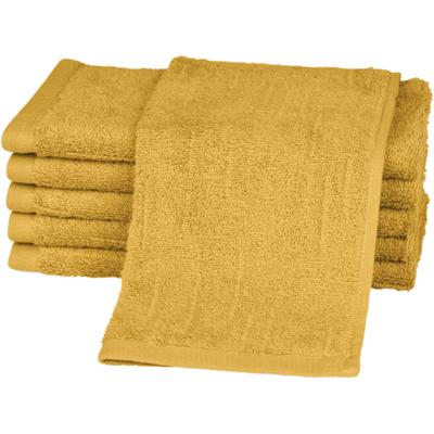 Gästehandtuch ROSS "Premium", gelb (safran), B:30cm L:50cm, Frottier, Obermaterial: 100% Baumwolle, Handtücher, 100% Baumwolle