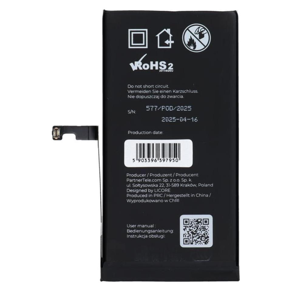 Licore Battery battery for IPHONE 15 Plus 4383 mAh (58292414)