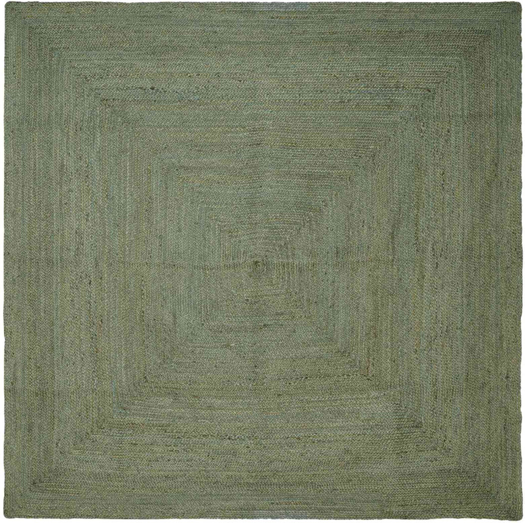 17 Stories Area Rug Olive Green Square 20'