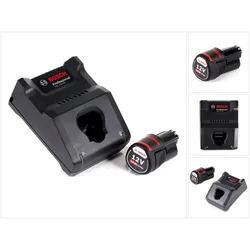 Bosch Professional, Werkzeugakku + Ladegerät, GAL 12V-40 (12 V)