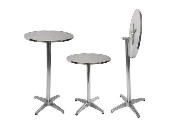 Table haute bar bistrot jardin balcon hauteur reglable TAB04006