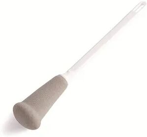 BlastClean Long Handle Sponge Bottle Cleaning Brush For Cups, Bottles & Glassware white