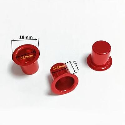 Uplift Essentials Metal Candle Drip Protectors (10 Piece Set) red 11.8mm 10pcs