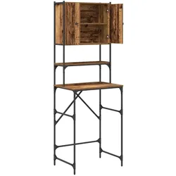 vidaXL Nina, Waschmaschinenschrank, Braun