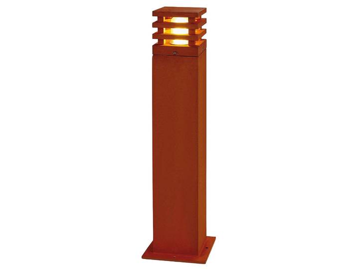 SLV 229421 Rusty Square 70 Outdoor free standing light Energy-saving bulb E-27 11 W Iron (rusty)