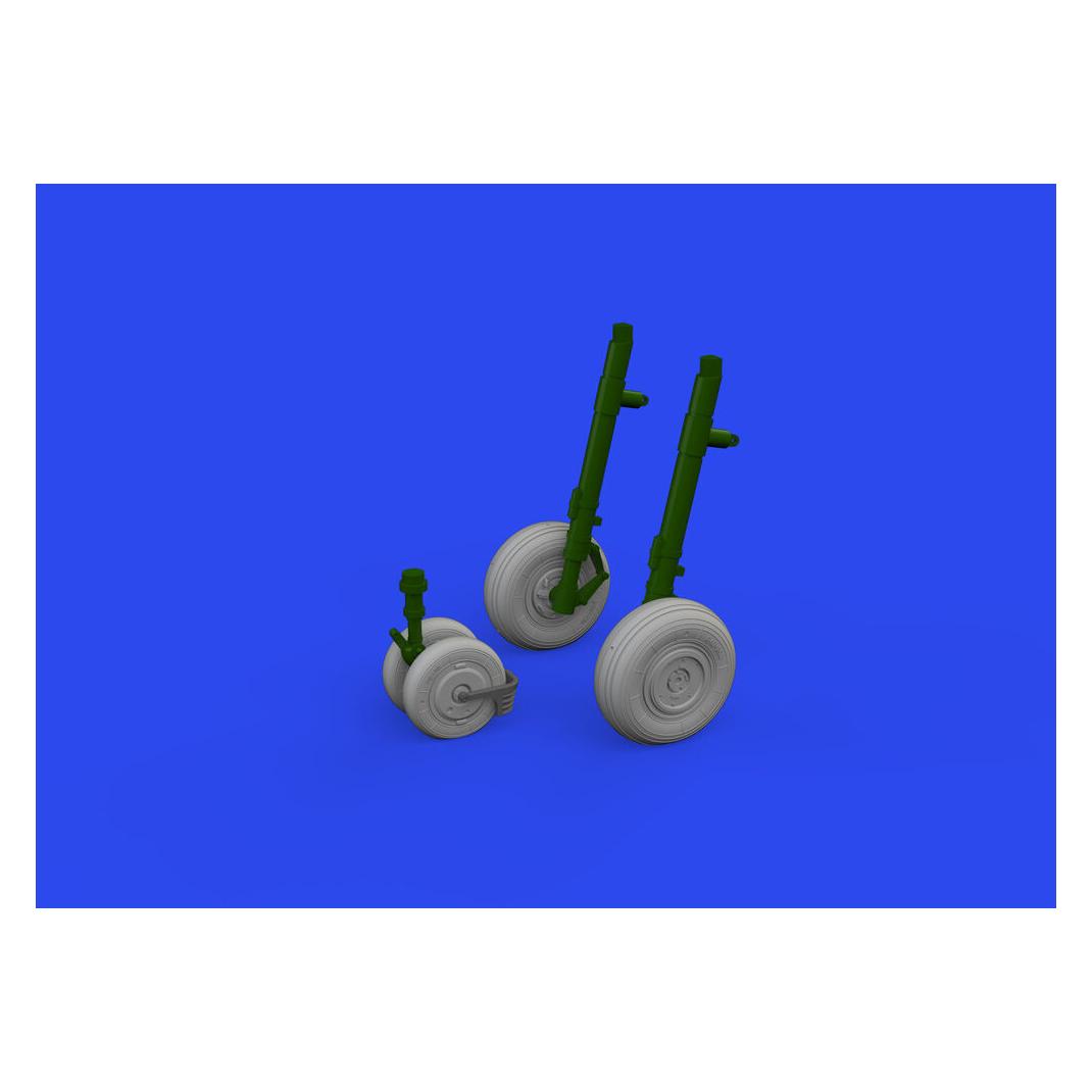 Eduard MiG-29 wheels 1/72 GREAT WALL HOBBY (672330)