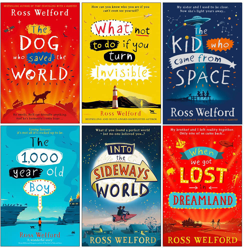 HARPERCOLLINS Ross Welford 6 Books Collection Set – Time Travel & Adventure Stories Collection for Kids