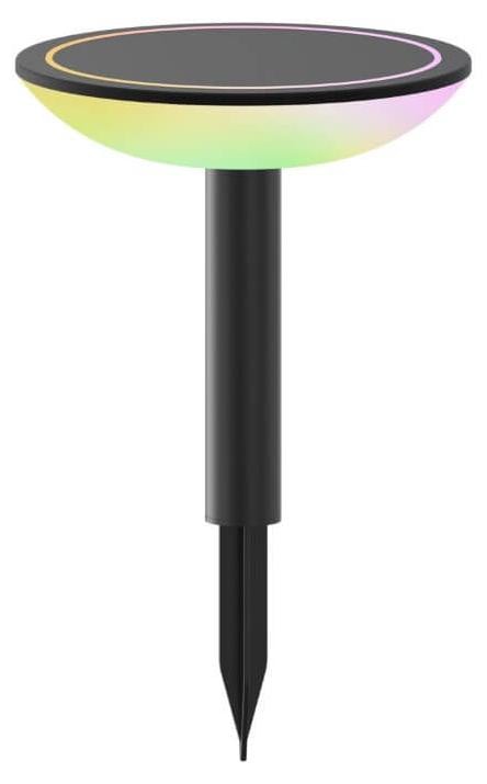 Calex LED Buitenverlichting voor in de grond, Zwart, RGBW, Rond