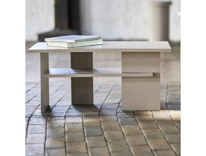 Couchtisch Norvida 90 x 42 x 50cm Grau