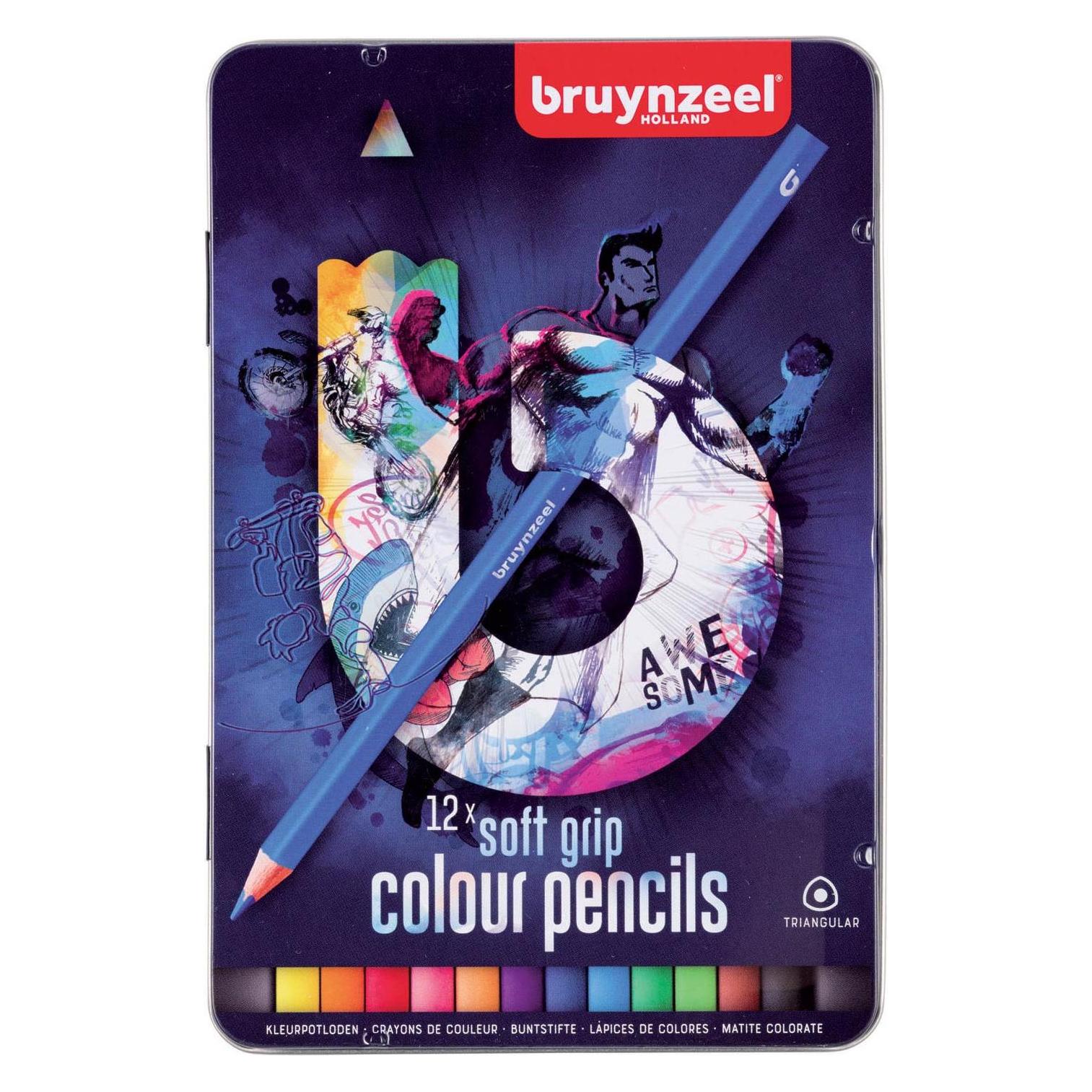 Bruynzeel Triple Soft Sportdose Buntstifte (12x) (60212001)