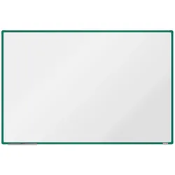 Whiteboard, Magnettafel boardOK, 1800 x 1200 mm, grüner Rahmen