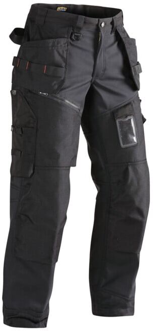 BLAKLÄDER Pantalon taille haute Softshell X1500, noir, taille DE : 24 (150025179900D96)