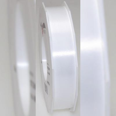 PRÄSENT 18725/99600 Ringelband Polyspleissband - 25 mm x 91m, weiß