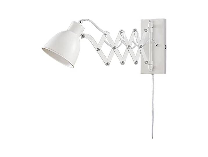 Lindby ausziehbare Wandlampe, Wandleuchte Scherenarm, Nachttischlampe Wand