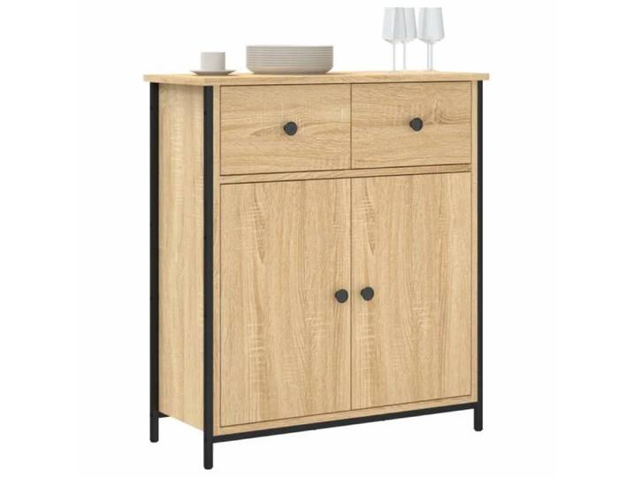 Buffet bas - SALALIS - SP2032 - Chêne sonoma - Bois d'ingénierie - 70x30x80 cm