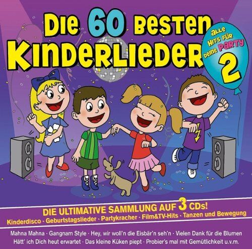 Familie Sonntag - Die 60 Besten Kinderlieder für Deine Party - Preis vom 12.10.2026 11:37:12 h