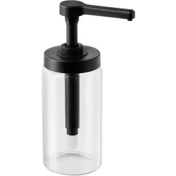 APS Dosierspender DISPENSA - Glas, 1 Liter, Ø 10 cm, Höhe 27 cm, Hubvolumen 15 ml