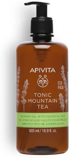 Apivita Gel de ducha corporal  Té de montaña 500 ml