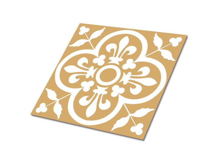 SELBSTKLEBENDE Wandfliesen 9 Stück 30x30 cm - Königlicher Schmuck
