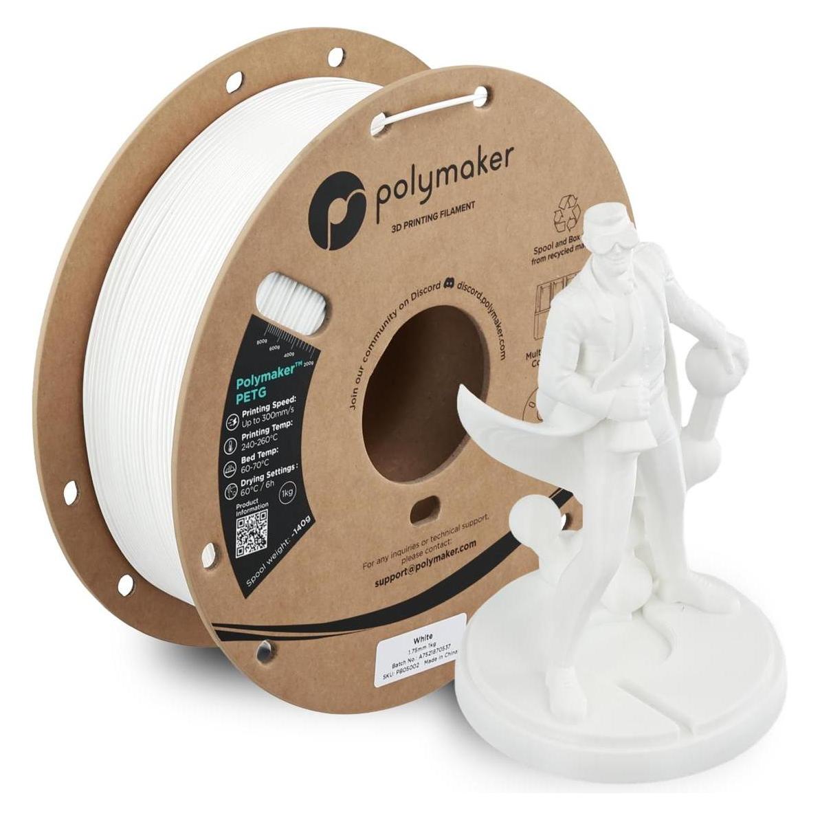 Polymaker PETG (PETG, 1000 g, 1.75 mm) (PB05002)