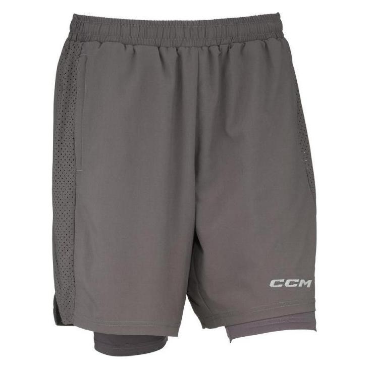 CCM SWV3TA 2-in-1-Shorts (Schwarz, S) (S) (49642054)
