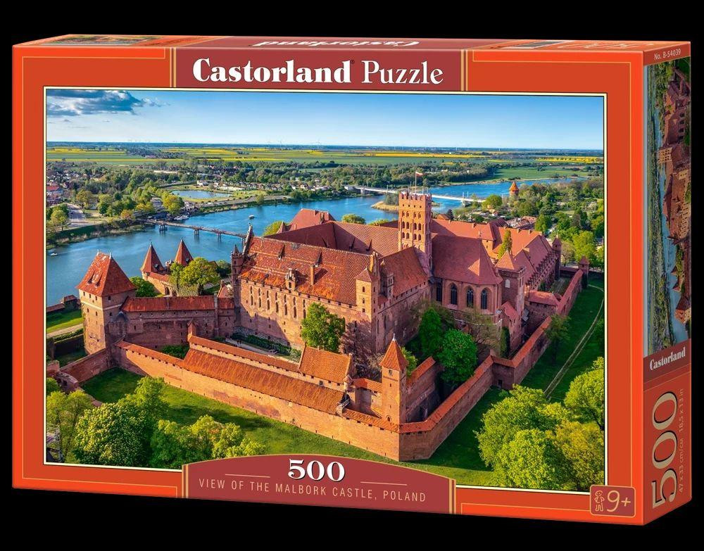 Castorland Puzzel van 500 stukjes - Kasteel van Malbork, Polen