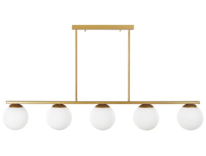 Suspension d’intérieur métal doré