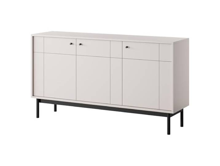 Kommode Dieppe L4 H5 Kashmir 154x83x39 cm Kommode DIEPPE - Kashmir - Metallgriffe - Holzn Beine - Breite 154 cm, Höhe 83 cm, Tiefe 39 cm