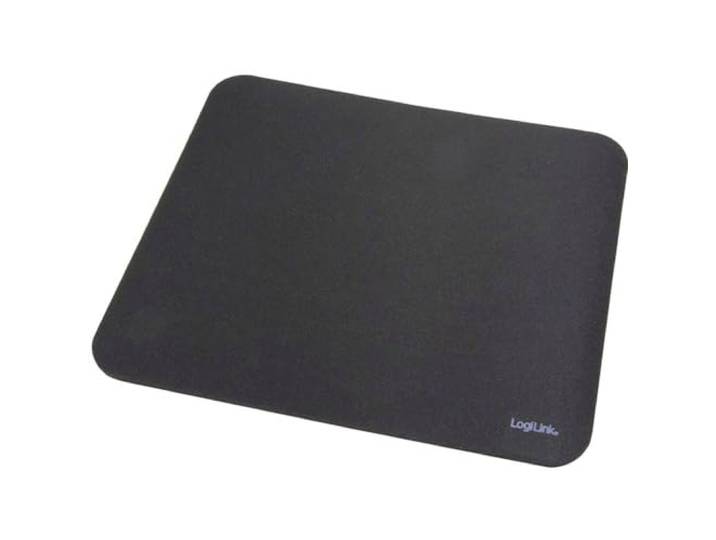 LogiLink ID0117 Gaming muismat, zwart (230 x 204,5 x 4 mm)