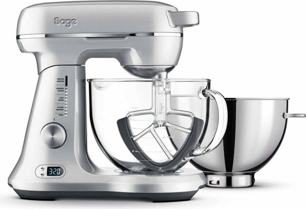 Sage the Bakery Boss, Standmixer, Aluminium, Schlagen, Kneten, Mixen, 4,7 l, Aktivität, 1200 W
