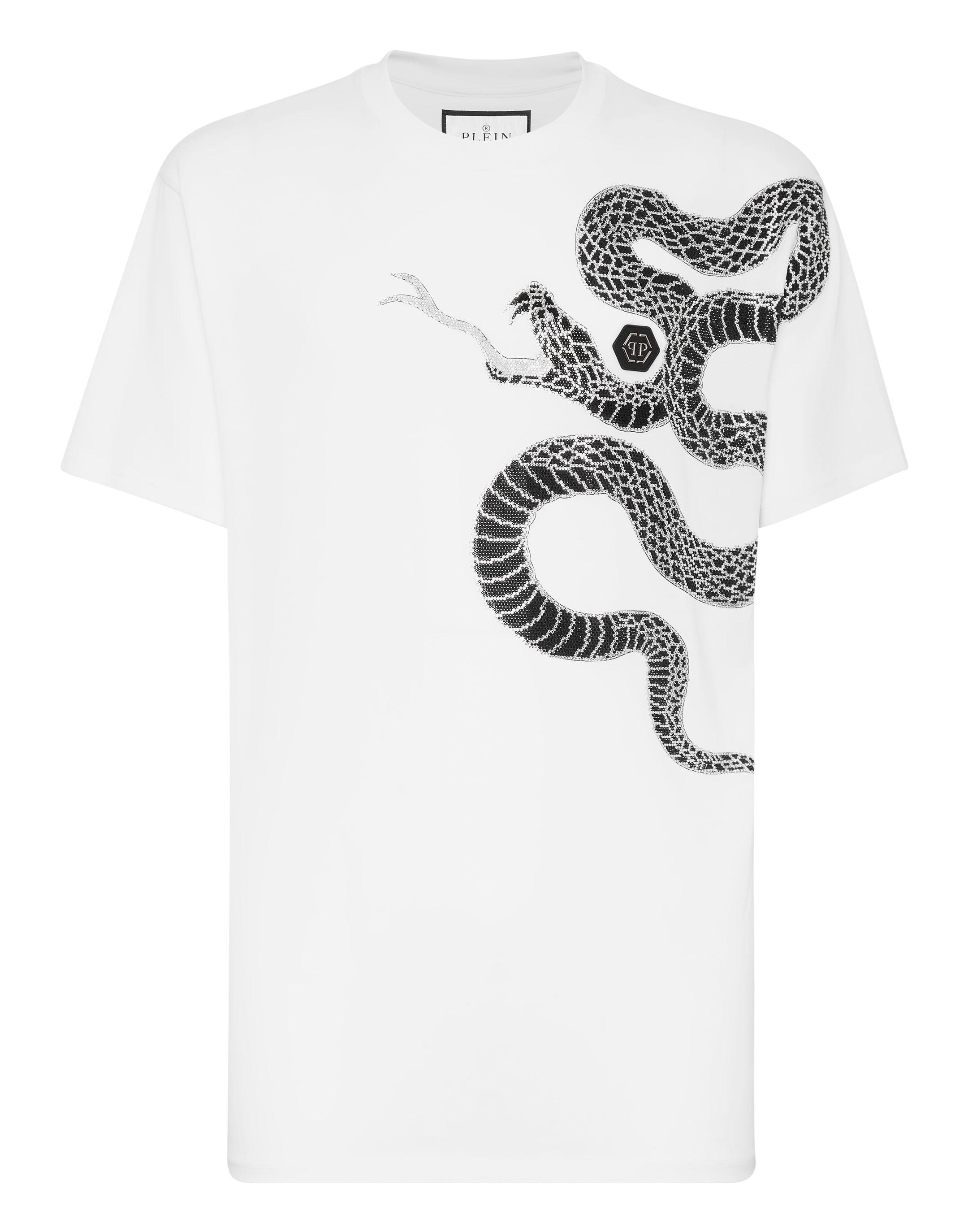 T-Shirt Rundhalsausschnitt Ss Snake