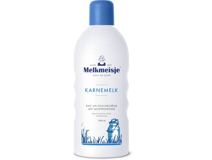 Melkmeisje Bad &amp; Douche Karnemelk 1000 ml