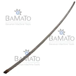 Stahlseil passend für BAMATO Blockbandsäge BBSW-400