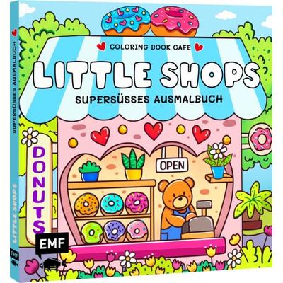 Cozy Coloring – Little Shops, Taschenbuch von Coloring Book Cafe, Edition Michael Fischer / EMF Verlag, 978-3-7459-3533-2