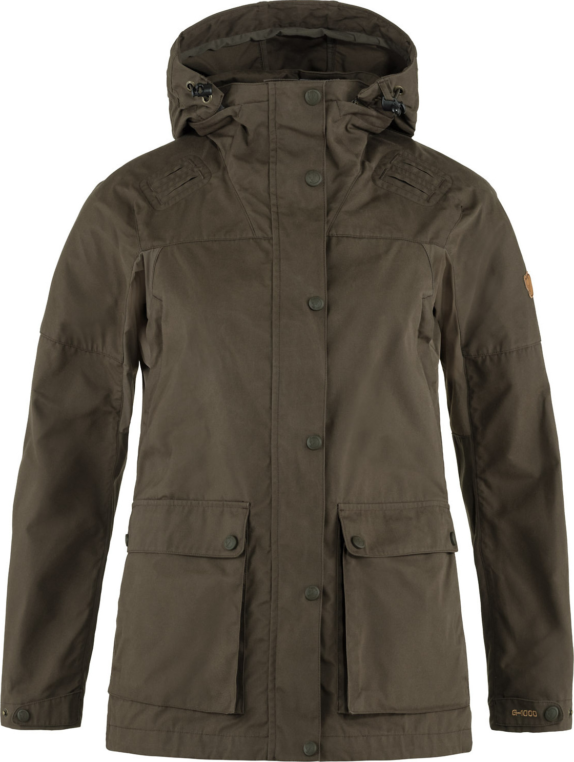 FJÄLLRÄVEN Forest Hybrid Jacket Damen Winterjacke wasserfest grün S