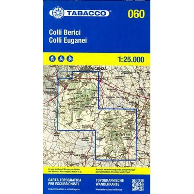 Tabacco Wandern Colli Euganei Colli Berici 1:25000, Karte von , Tabacco Editrice
