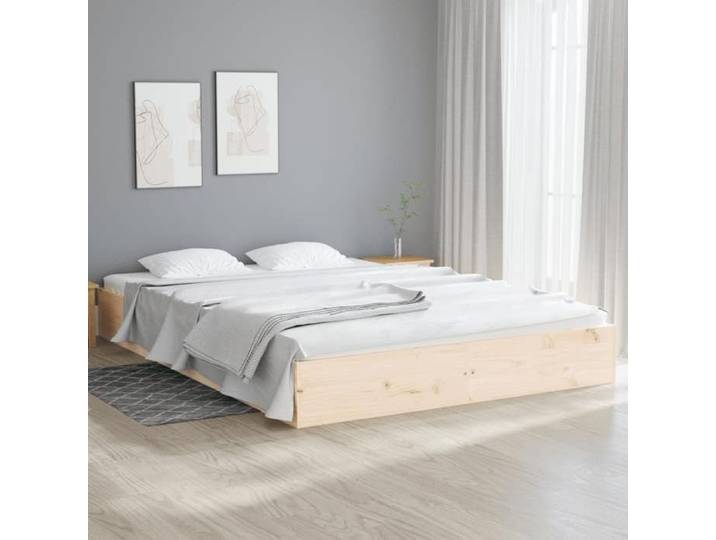 SOLO - Lit Adulte/enfant dormir - Cadre de lit - JILLE'S - bois massif 140x200 cm FT3861070