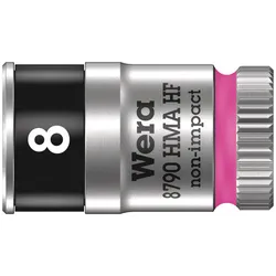 Wera 8790 HMA HF Zyklop-Steckschlüsseleinsatz mit 1/4"-Antrieb 8 x 23 mm
