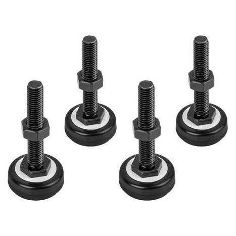 Lanberg Set of leveling feet M10 for cabinets AK-1602-B (AK-1602-B)