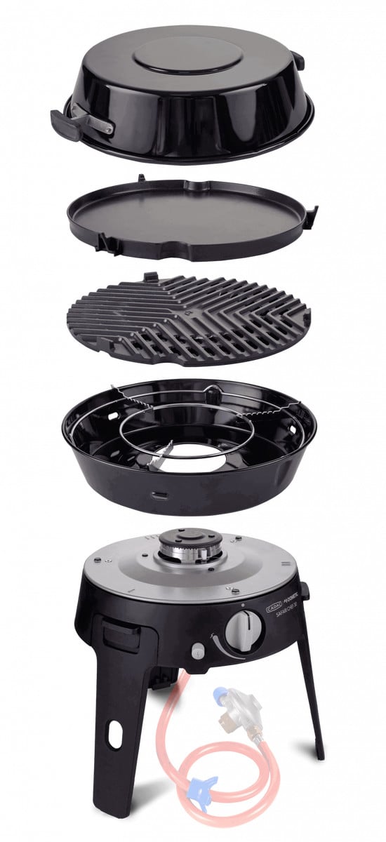 Cadac Safari Chef 30 LP Deluxe Gasbarbecue - Zwart